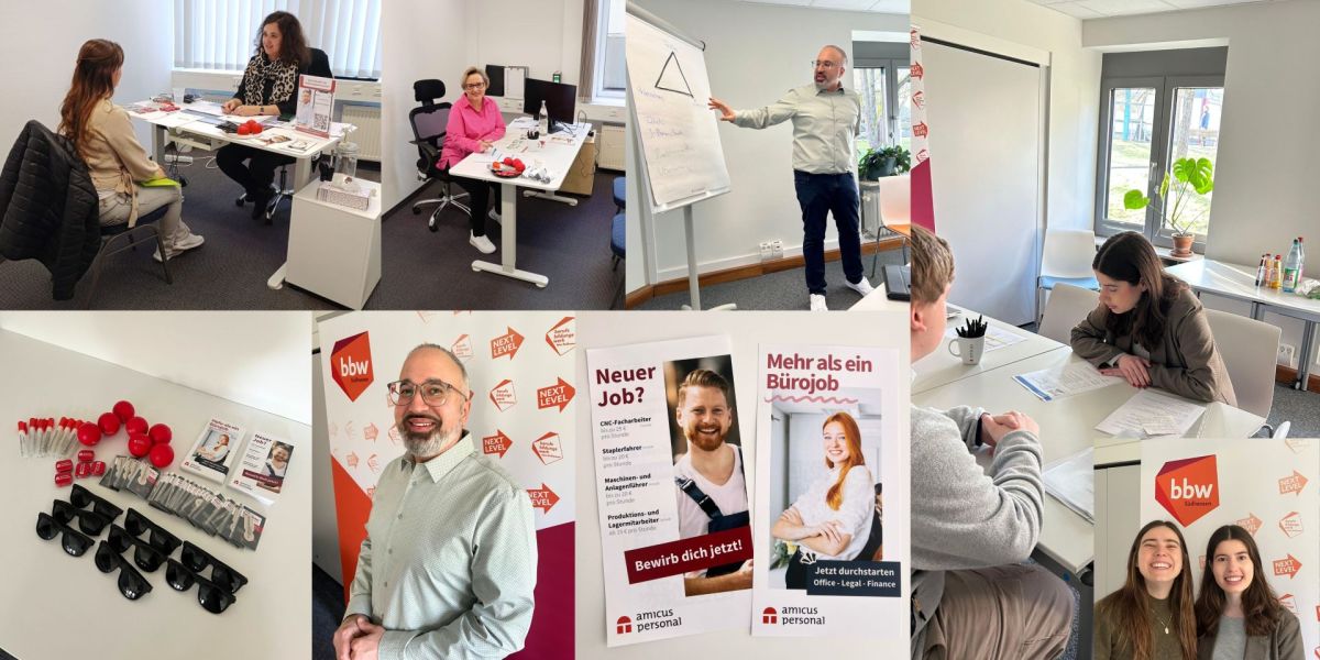 Amicus auf Karrieremessen unterwegs: Softdoor Jobimpulse und bbw Jobtage 2026